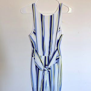 Striped Summer Romper Dress